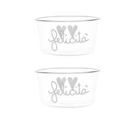 Simple Day Living & Lifestyle Set 2 coppette felicità Set 2 Coppette Felicità