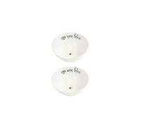 Simple Day Living & Lifestyle Set 2 coppette in gres oggi sono felice ø15 cm Set 2 Coppette in gres Oggi sono felice Ø15 cm