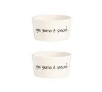 Simple Day Living & Lifestyle Set 2 coppette in gres ogni giorno è speciale Set 2 Coppette in gres Ogni giorno è speciale
