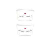 Simple Day Living & Lifestyle Set 2 coppette sorridi sempre Set 2 coppette Sorridi sempre