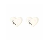 Simple Day Living & Lifestyle Set 2 piattini per tazze espresso cuore buongiorno Set 2 piattini per tazze espresso cuore buongiorno