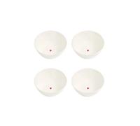 Simple Day Living & Lifestyle Set 4 coppette in gres cuore rosso ø10 cm Set 4 Coppette in gres Cuore rosso Ø10 cm