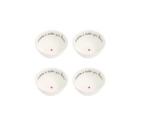 Simple Day Living & Lifestyle Set 4 coppette in gres insieme è tutto più buono ø10 cm Set 4 Coppette in gres Insieme è tutto più buono Ø10 cm