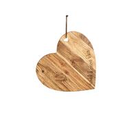 Simple Day Living & Lifestyle Tagliere a cuore Ricordati di essere felice 32x30x1.9 Tagliere a cuore Ricordati di essere felice 32x30x1.9