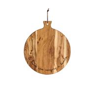 Simple Day Living & Lifestyle Tagliere tondo Le buone idee vengono a tavola Ø35 Tagliere tondo Le buone idee vengono a tavola Ø35