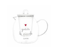 Simple Day Living & Lifestyle Teiera Goditi le piccole cose - 1000 ml Teiera Goditi le piccole cose - 1000 ml