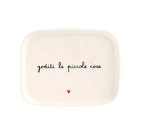 SIMPLE DAY PIATTO GODITI LE PICCOLE COSE 20X15,5 CM