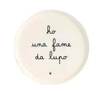 Simple Day Piatto Pizza Ho una fame da lupo 31,5 cm