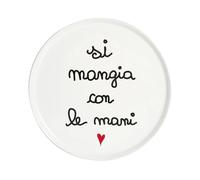 SIMPLE DAY PIATTO PIZZA SI MANGIA CON LE MANI 31,5CM