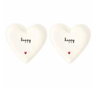 SIMPLE DAY SET 2 PIATTI CUORE 18 CM HAPPY