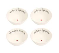 SIMPLE DAY SET 4 COPPETTE CHE BUONO IL PINZIMONIO 10,5 CM