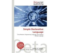 Simple Declarative Language: Cross-Platform, Programming Language, User Interface Markup Language
