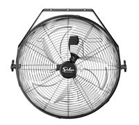 Simple Deluxe - Ventilatore da parete nero da 20 pollici ad alta velocità, 3 velocità, per magazzino, serra, officina, cortile, fabbrica e cantina