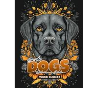 Simple Dogs Colouring Book Vol 2 : A Fun and Easy Colouring Book for Kids Aged 3-5
