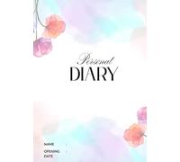 SIMPLE ELEGANT NON-DATED BEAUTIFUL PERSONAL DIARY & PLANNER OF 500 PAGES