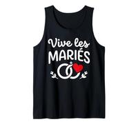 Simple EVJF Belle Tenue Cérémonie Mariage Vive Les mariés Canotta