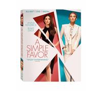 Simple Favor, A (Blu-ray) Anna Kendrick Blake Lively Henry Golding
