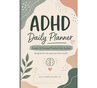 Simple & Focused Productivity System for ADHD Adults & Teens | Executive Function, Focus, Time Blocking & Brain Dump Journal: Focus, Organize & Reduce Mental Clutter