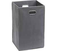 Simple Houseware Cesto portabiancheria Pieghevole per Armadio, Grigio Scuro