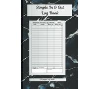 Simple In & Out Log Book: Ideal for personal use, sole traders & small business starters. Simple Monthly Ledger for money managing.