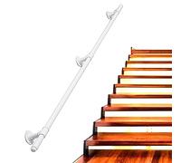 Simple Iron il per scale per interni soffitti ringhiera di sicurezza antiscivolo da giardino maniglia bianca (0,3 m-6,1 m) - elegante decorazione per la casa