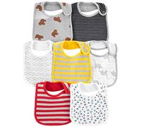 Simple Joys by Carter's 7-pack Teething Bibs baby-bibs Unisex - Bambini e ragazzi (Pacco da 7)