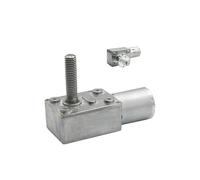 Simple Linear Actuator Worm Gear electronic starter 8mm*33mm Output Screw Shaft with Screw Flange 2 To 150 RPM M8 Lead Screw Push Rod electronic starter NWPNLXEA(150 RPM,6V)