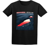 Simple Minds Life in A Day T-Shirt Graphic Unisex Tee Shirt Black 3XL
