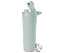 Simple Modern Borraccia Shaker in Acciaio Inossidabile con Pallina | Bicchiere Isolato in Metallo per Mix di Proteine, Frullati e Pre-Workout | Rally | 710ml | Sea Glass Sage