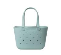 Simple Modern Borsa da Spiaggia | Borsa Grande Impermeabile con Tasca con Cerniera per Spiaggia, Piscina, Barca, Spesa, Sport | Collezione Getaway | Sea Glass Sage | Large