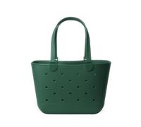 Simple Modern Borsa da Spiaggia in Gomma | Borsa Grande Impermeabile con Tasca con Cerniera per Spiaggia, Piscina, Barca, Spesa, Sport | Collezione Getaway | Forest