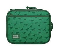 Simple Modern Portapranzo per bambini | Borsa termica riutilizzabile per bambine e bambini | Tasche interne ed esterne | Collezione Hadley | Dino World