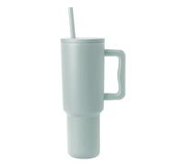 Simple Modern Tazza Termica con Cannuccia e Manico | Bicchiere Termico in Acciaio Inossidabile Isolato | Regali per Donne & Uomini | Trek | 1180ml | Sea Glass Sage