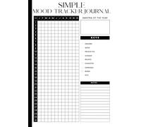 Simple Mood Tracker Journal: Track Your Emotions, Build Self-Awareness, and Nurture a Peaceful Mind