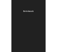 Simple Notebook: Minimal, Plain, Standard Soft Charcoal Cover Paperback with College Lined Writing Notebook, Diary, Journal Great for Work, School, ... cm), 110 Pages … Gift for Vacations, Holidays
