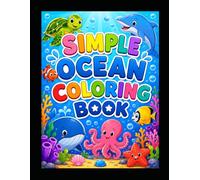 Simple Ocean Coloring Book