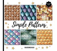Simple Patterns: Bold and Easy Coloring Book with Mindful and Relaxing Patterns and Shapes to Color