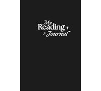 SIMPLE READING JOURNAL | Record 260+ books | Book Tracking Journal for Avid Readers to Record Reviews, Ratings & Reading Goals | Softback Matte Black 6”x9” 2025