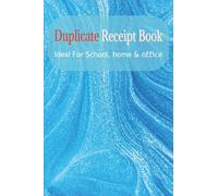 Simple Receipt Book for Small Business | 100 pages: Pocket Receipt Book | Compact Cash Receipt Log