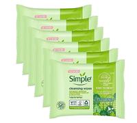 Simple Salviette detergenti viso – Confezione da 6