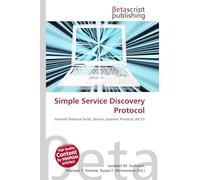 Simple Service Discovery Protocol: Internet Protocol Suite, Service Location Protocol, AX.25