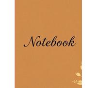 Simple Single Lined Ruled Notebook | 8.5 x 11" | 100 Pages | Minimal & Clean Design | Soft Matte Cover: Classic Ruled Notebook for Notes, Journaling, ... | Minimal Aesthetic | Large Writing Space
