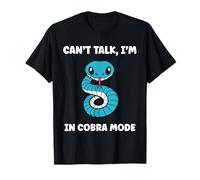 Simple Snake reptile quote can't talk i'm a Cobra Maglietta