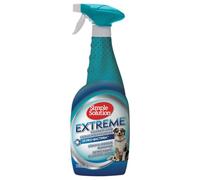 Simple Solution Extreme Smacchiatore e Odori Animali Tripla Forza 750ml | Detergente enzimatico Extreme per urina, feci e vomito. Efficace in 15 minuti su tutti i bisogni degli animali.