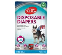 Simple Solution Nuovi ‘True Fit’ Pannolini Monuso per Cani Femmina con Idicatore