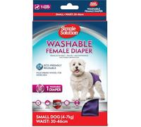 Simple Solution Pannolini Lavabili Femmina Taglia S 1 pz | Super assorbente, antifuga, regolabile e morbido. Ideale per incontinenza, calore o minzione da eccitazione.
