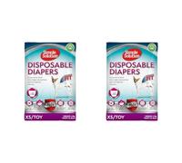 Simple Solution Pannolini Monouso per Cani Femmina x Small - 12Pk (Confezione da 2)