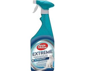 Simple Solution Smacchiatore Estremo per Gatti e odori, detergente Enzimatico con Potere pulente 3X PRO-Bacteria - 750ml