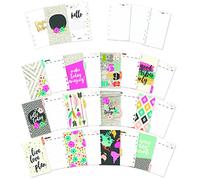 Simple Stories 7989 Carpe Diem Good Vibes - Inserti per agenda personale, double-face, multicolore, 21,08 x 10,92 x 0,68 cm