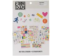 Simple Stories by Carpe Diem Fitness-Adesivo per Tablet, Carta, Multicolore, 20.8 x 14 x 0.4 cm, 803 unità